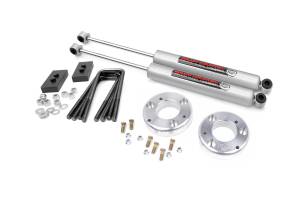 2009 - 2013 Ford Rough Country Leveling Lift Kit w/Shocks - 56830