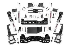2011 - 2014 Ford Rough Country Suspension Lift Kit w/Shocks - 57532