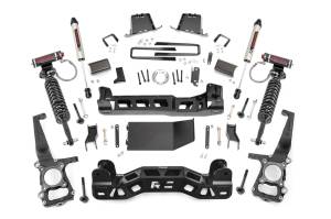 2011 - 2013 Ford Rough Country Suspension Lift Kit w/V2 Shocks - 57657
