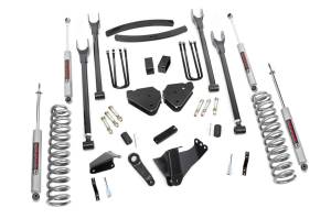 2005 - 2007 Ford Rough Country 4-Link Suspension Lift Kit w/Shocks - 581.20