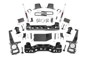 2009 - 2010 Ford Rough Country Suspension Lift Kit - 59830