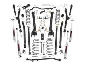2005 - 2006 Jeep Rough Country X-Series Suspension Lift Kit w/Shocks - 63830