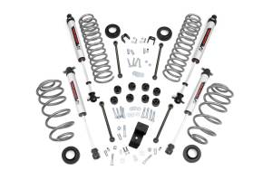 Suspension - Lift Kits - Rough Country - 2000 - 2002 Jeep Rough Country Suspension Lift Kit w/V2 Shocks - 64170