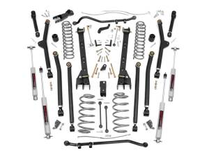 Rough Country - 2000 - 2006 Jeep Rough Country X-Series Long Arm Suspension Lift Kit w/Shocks - 65922 - Image 1