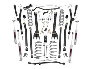 2000 - 2004 Jeep Rough Country X-Series Suspension Lift Kit w/Shocks - 66330
