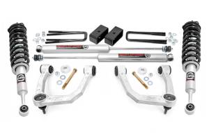 Rough Country - 2005 - 2022 Toyota Rough Country Bolt-On Lift Kit w/Shocks - 74231 - Image 1