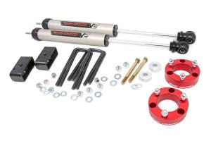 2005 - 2022 Toyota Rough Country Suspension Lift Kit - 74570RED