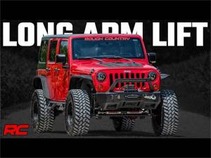 Rough Country - 2007 - 2018 Jeep Rough Country Long Arm Suspension Lift Kit w/Shocks - 78550A - Image 5