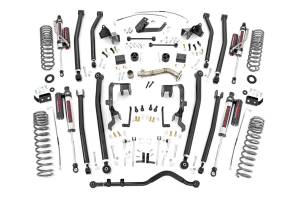 Rough Country - 2007 - 2018 Jeep Rough Country Long Arm Suspension Lift Kit w/Shocks - 78650A - Image 1