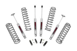 2007 - 2018 Jeep Rough Country Suspension Lift Kit w/Shocks - PERF678