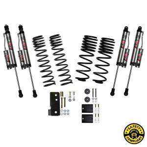 2007 - 2018 Jeep Skyjacker Lift Kit-Suspension 2 in. Suspension Lift System With ADX 2.0 Remote Reservoir Shocks. - JK20BKXLT