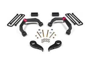 2011 - 2019 GMC, Chevrolet ZONE 3" UCA Lift Kit 2011-2019 Silverado/Sierra HD w/o Overloads **No Shocks** (ZONC37)