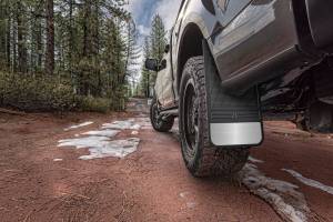 Husky Liners - Husky Liners Rubber Front Mud Flaps-12IN w/Weight - 55001 - Image 2