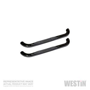 Westin E-Series 3 Round Nerf Step Bars - 23-0535