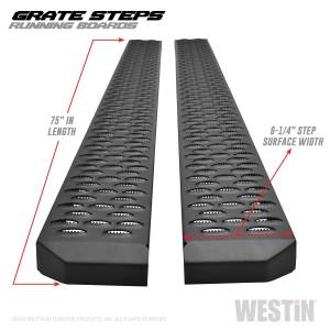 Westin - Westin Grate Steps Running Boards - 27-74725 - Image 1