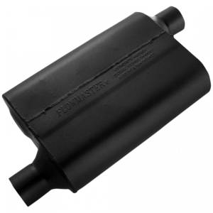 Flowmaster - Flowmaster 42443 40 Series Muffler - 2.25 Offset In / 2.25 Offset Out - Aggressive Sound - Image 1