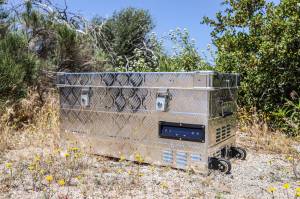 Attica 4x4 - Attica 4x4 Refrigerator 42L/44 Quarts/1.4 Cu.ft Compressor Refrigerator - Aluminum - ATTAL42 - Image 9