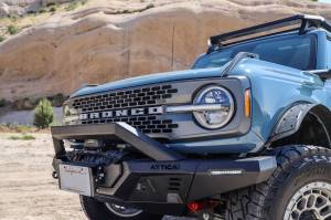 Attica 4x4 - Attica 4x4 Ford Bronco 2021-23 Modular Rear Bumper Wings - Black - Powder Coated - Steel - ATTFB01A102-1-BX - Image 3