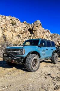 Attica 4x4 - Attica 4x4 Ford Bronco 2021-23 Modular Front Bumper - Black - Powder Coated - Steel - ATTFB01A102-BX - Image 8