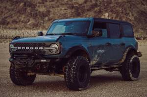 Attica 4x4 - Attica 4x4 Ford Bronco 2021-23 Modular Front Bumper - Black - Powder Coated - Steel - ATTFB01A102-BX - Image 13