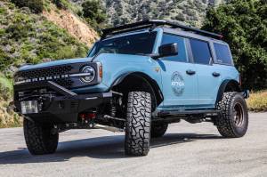 Attica 4x4 - Attica 4x4 Ford Bronco 2021-23 Side Step w/Step Lights - Black - Powder Coated - Steel - ATTFB01C103-BX - Image 2