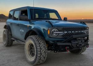 Attica 4x4 - Attica 4x4 Ford Bronco 2021-23 Fender Flares (Front) - Black - Powder Coated - Steel - ATTFB01H101-BX-F - Image 2