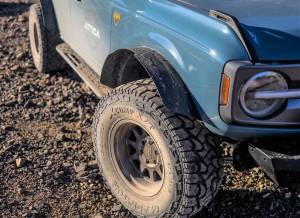 Attica 4x4 - Attica 4x4 Ford Bronco 2021-23 Fender Flares (Front) - Black - Powder Coated - Steel - ATTFB01H101-BX-F - Image 6