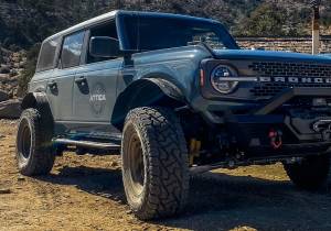 Attica 4x4 - Attica 4x4 Ford Bronco 2021-23 Fender Flares (Front) - Black - Powder Coated - Steel - ATTFB01H101-BX-F - Image 7