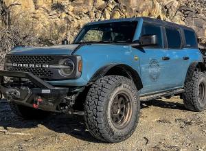 Attica 4x4 - Attica 4x4 Ford Bronco 2021-23 Fender Flares (Front) - Black - Powder Coated - Steel - ATTFB01H101-BX-F - Image 8