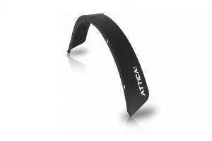 Fenders & Related Components - Fender Flares - Attica 4x4 - Attica 4x4 Ford Bronco 2021-23 Fender Flares (Rear) - Black - Powder Coated - Steel - ATTFB01H101-BX-R