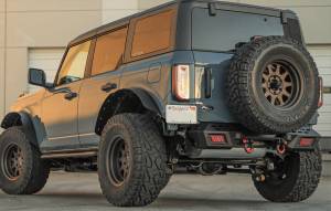Attica 4x4 - Attica 4x4 Ford Bronco 2021-23 Fender Flares (Rear) - Black - Powder Coated - Steel - ATTFB01H101-BX-R - Image 2