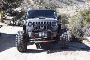 Attica 4x4 - Attica 4x4 Jeep Wrangler JL 2018-23 / Gladiator 2019-23 Front Bumper - Black - Steel - ATTJL01A106-BX - Image 2