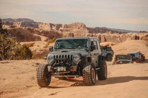 Attica 4x4 - Attica 4x4 Jeep Wrangler JL 2018-23 / Gladiator 2019-23 Front Bumper - Black - Steel - ATTJL01A106-BX - Image 6