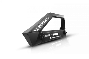 Attica 4x4 - Attica 4x4 Jeep Wrangler JL 2018-23 / Gladiator 2019-23 Front Bumper - Black - Steel - ATTJL01A106-BX - Image 10
