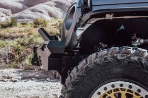 Attica 4x4 - Attica 4x4 Jeep Wrangler JL 2018-23 / Gladiator 2019-23 Modular Front Bumper - Black - ATTJL01A110-BX - Image 3