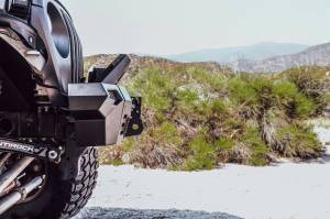 Attica 4x4 - Attica 4x4 Jeep Wrangler JL 2018-23 / Gladiator 2019-23 Modular Front Bumper - Black - ATTJL01A110-BX - Image 4