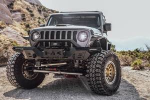 Attica 4x4 - Attica 4x4 Jeep Wrangler JL 2018-23 / Gladiator 2019-23 Modular Front Bumper - Black - ATTJL01A110-BX - Image 8