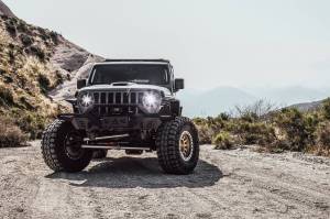 Attica 4x4 - Attica 4x4 Jeep Wrangler JL 2018-23 / Gladiator 2019-23 Modular Front Bumper - Black - ATTJL01A110-BX - Image 9