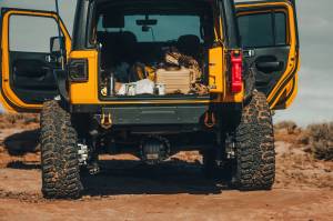 Attica 4x4 - Attica 4x4 Jeep Wrangler JL 2018-23 Rear Bumper Delete - Black - Powder Coated - Steel - ATTJL01B109-BX - Image 2