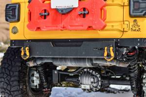 Attica 4x4 - Attica 4x4 Jeep Wrangler JL 2018-23 Rear Bumper Delete - Black - Powder Coated - Steel - ATTJL01B109-BX - Image 7