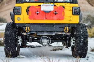 Attica 4x4 - Attica 4x4 Jeep Wrangler JL 2018-23 Rear Fascia Cover Kit - Black - Powder Coated - Steel - ATTJL01B110-BX - Image 2