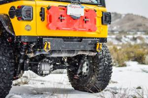 Attica 4x4 - Attica 4x4 Jeep Wrangler JL 2018-23 Rear Fascia Cover Kit - Black - Powder Coated - Steel - ATTJL01B110-BX - Image 3