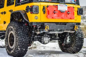 Attica 4x4 - Attica 4x4 Jeep Wrangler JL 2018-23 Rear Fascia Cover Kit - Black - Powder Coated - Steel - ATTJL01B110-BX - Image 4