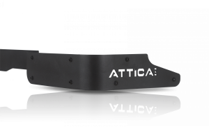 Attica 4x4 - Attica 4x4 Jeep Wrangler JL 2018-23 Rear Fascia Cover Kit - Black - Powder Coated - Steel - ATTJL01B110-BX - Image 7