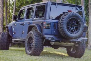 Attica 4x4 - Attica 4x4 Jeep Wrangler JL 2018-23 Rear Bumper - Black - Powder Coated - Steel - ATTJL01B111-BX - Image 5