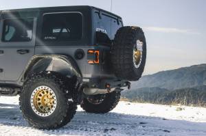 Attica 4x4 - Attica 4x4 Jeep Wrangler JL 2018-23 Inner Fender - Silver - Aluminum - ATTJL01G106-A - Image 3