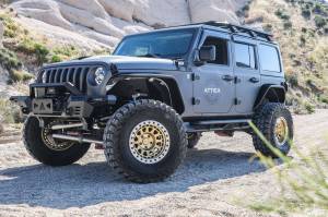 Attica 4x4 - Attica 4x4 Jeep Wrangler JL 2018-23 Inner Fender - Black - Powder Coated - Steel - ATTJL01G106-BX - Image 2