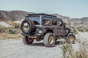 Attica 4x4 - Attica 4x4 Jeep Wrangler JL 2018-23 Fender Flares (rear) - Black - Powder Coated - Steel - ATTJL01H107-BX-R - Image 2