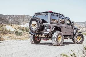 Attica 4x4 - Attica 4x4 Jeep Wrangler JL 2018-23 Fender Flares (rear) - Black - Powder Coated - Steel - ATTJL01H107-BX-R - Image 3
