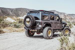 Attica 4x4 - Attica 4x4 Jeep Wrangler JL 2018-23 Fender Flares (rear) - Black - Powder Coated - Steel - ATTJL01H107-BX-R - Image 4